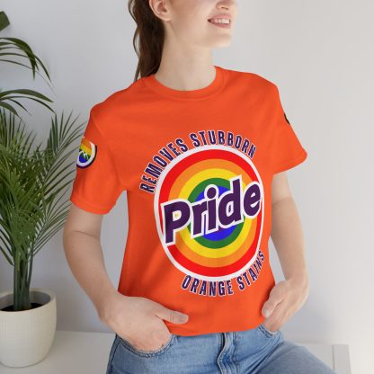 Pride Tee - Removes Orange Stains - Logoed Sleaves -Unisex - Image 10