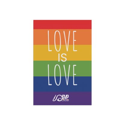 Love is Love garden Flag - Celebrate Pride and Inclusivity - Image 4