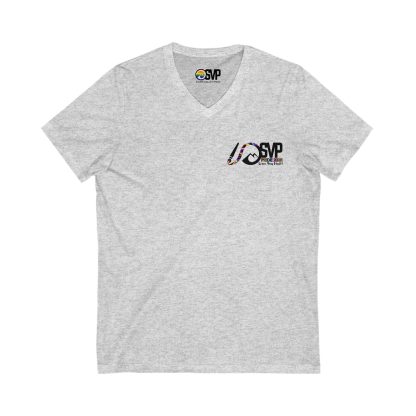 Unisex V-Neck Tee – Everyday Style with a Splash of Pride