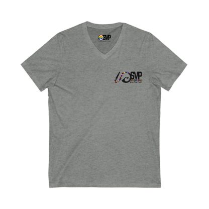 Unisex V-Neck Tee – Everyday Style with a Splash of Pride - Image 5