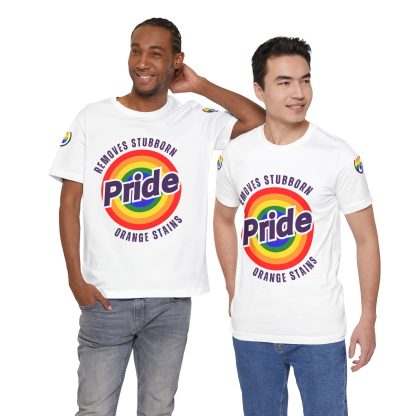 Pride Tee - Removes Orange Stains - Logoed Sleaves -Unisex - Image 16