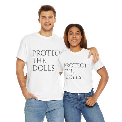 White Protect the Dolls - Unisex Tee - Image 7