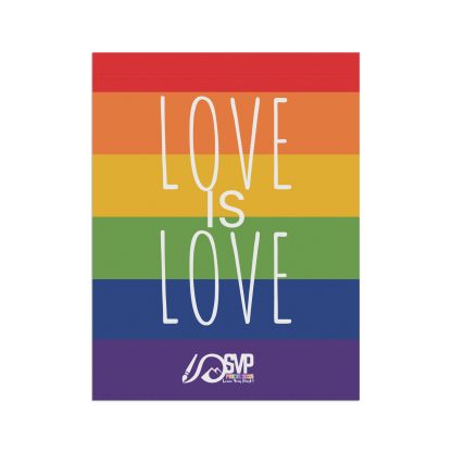 Love is Love garden Flag - Celebrate Pride and Inclusivity - Image 7
