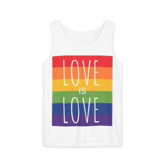 Unisex Love is Love Pride Tank Top - Celebrate Diversity