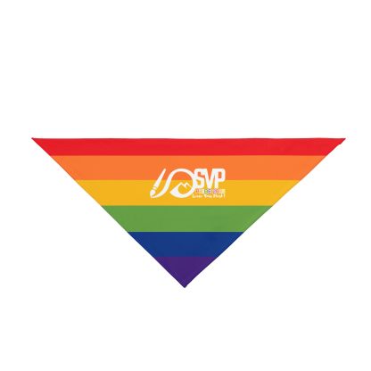 Dog Bandana - Rainbow Silver Valley Pride 2025 Event Logo - Image 2