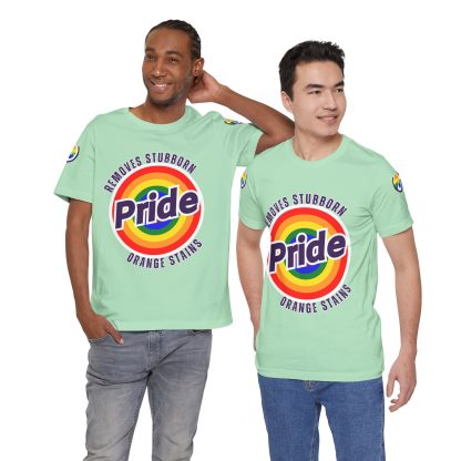 Pride Tee - Removes Orange Stains - Logoed Sleaves -Unisex - Image 50