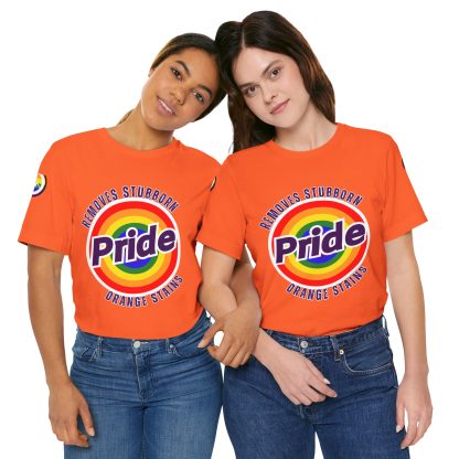 Pride Tee - Removes Orange Stains - Logoed Sleaves -Unisex - Image 11
