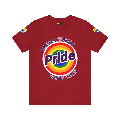 Pride Tee - Removes Orange Stains - Logoed Sleaves -Unisex - Image 80