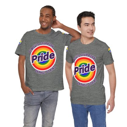 Pride Tee - Removes Orange Stains - Logoed Sleaves -Unisex - Image 29