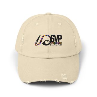 Pride 2025 Distressed Cap – Vintage Vibes, Loud Pride