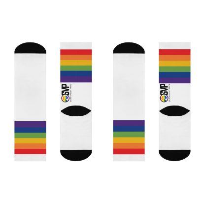 Crew Socks: Rainbow Socks for Silver Valley Pride - Image 3