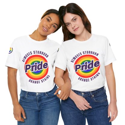 Pride Tee - Removes Orange Stains - Logoed Sleaves -Unisex - Image 15