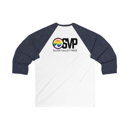 Silver Valley Pride Unisex 3/4 Sleeve - Image 8