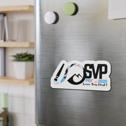 SVP 2025 Die-Cut Magnet - Leave Your Mark! Trans Flag Colors - Image 3