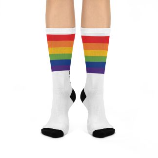 Crew Socks: Rainbow Socks for Silver Valley Pride
