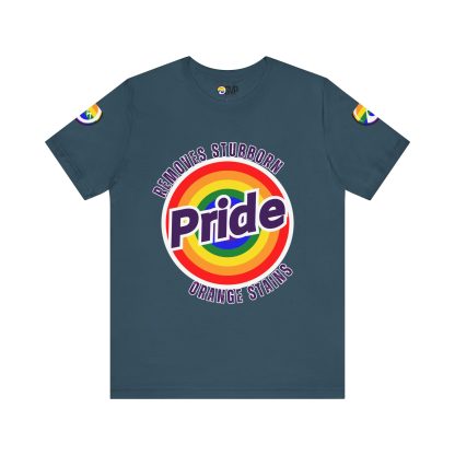 Pride Tee - Removes Orange Stains - Logoed Sleaves -Unisex - Image 66