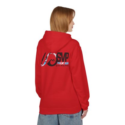 Soft Unisex Hoodie- Silver Valley Pride 2025 Event Trans Flag Logo - Image 40